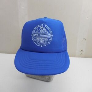 Vintage Sportcap Weirdwood Servant Mickey Trucker Hat Blue Snapback Mesh Cap